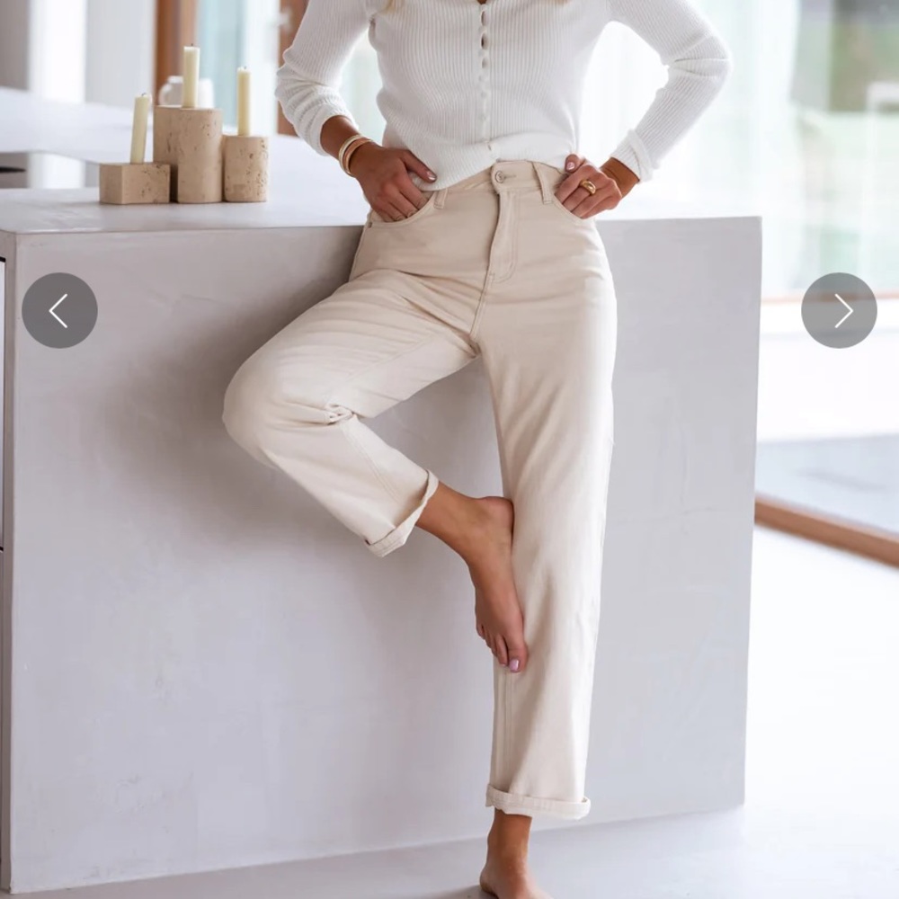 Beige Sloan Jeans